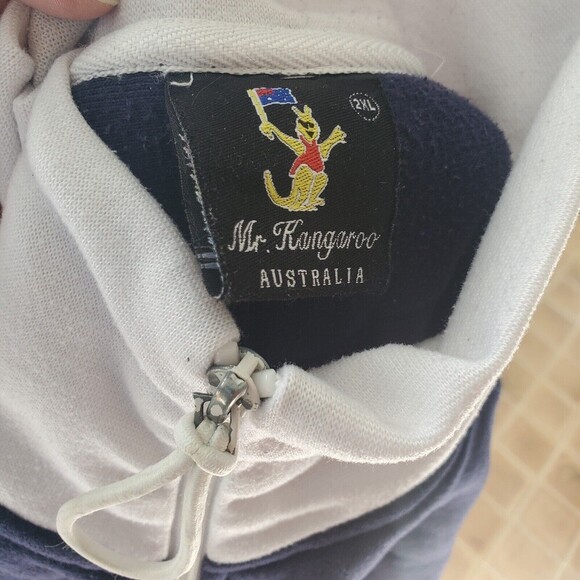 Australia Full-Zip Jacket Mr. Kangaroo Men's Large Collared Jacket Men's Sz 2XL - Picture 2 of 14
